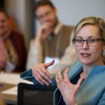 Hanna Sanders, access to justice coordinator, speaks during a training session for court interpreters in Portland recently.