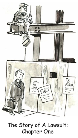 The story of a lawsuit:  Chapter One