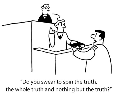 Spin the truth